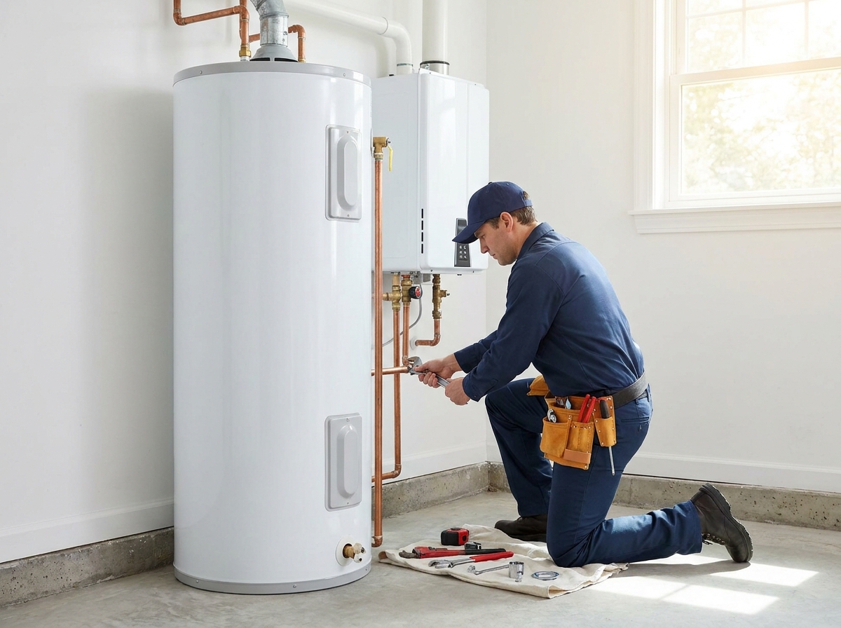 Water heater installation and repair by Harris Plumbing in Chicago, IL